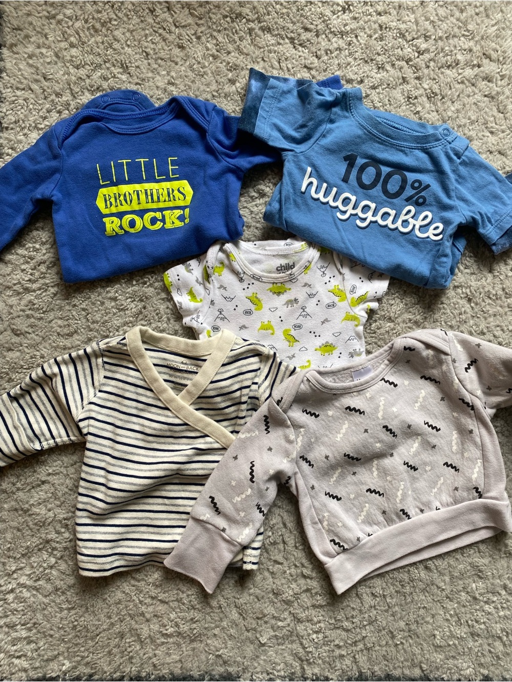 5 pack baby boys tops/sweat shirts